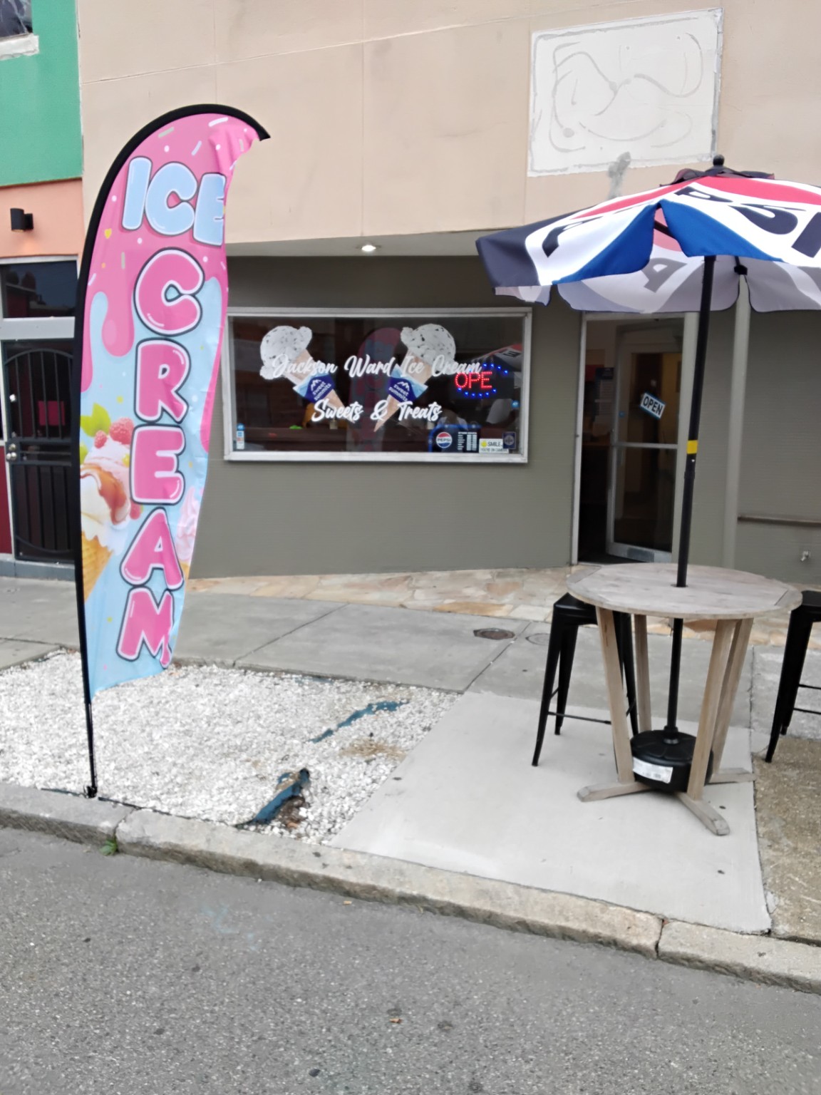 Jackson Ward Ice Cream storefront